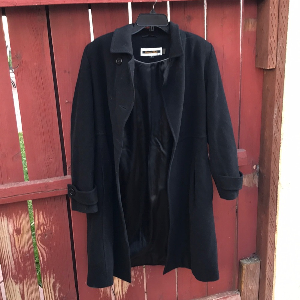 Black Kristen Blake pea coat